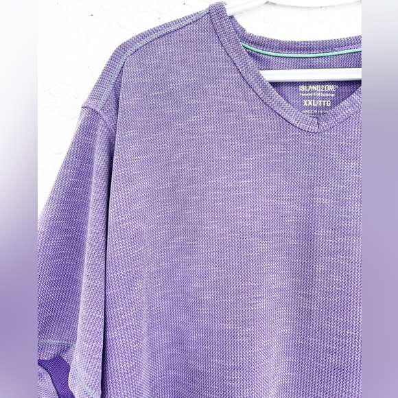 Tommy Bahama Tropicool Paradise Islandzone V Neck T-shirt Men’s XXL - Picture 2 of 6